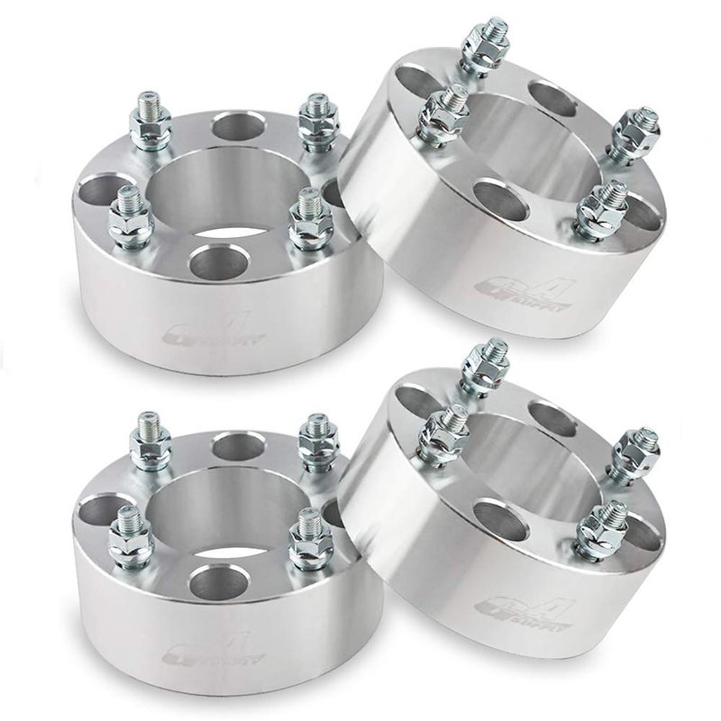 GAsupply 4x110 ATV Wheel Spacers 2 inch with 10?1.25 Studs  Wheel Spacer Adapters 74mm Hub Bore  Compatible with Honda  Suzuki  Yamaha  Bombardier(Read Listing for Year Model Info)  4 Pack - Image 1